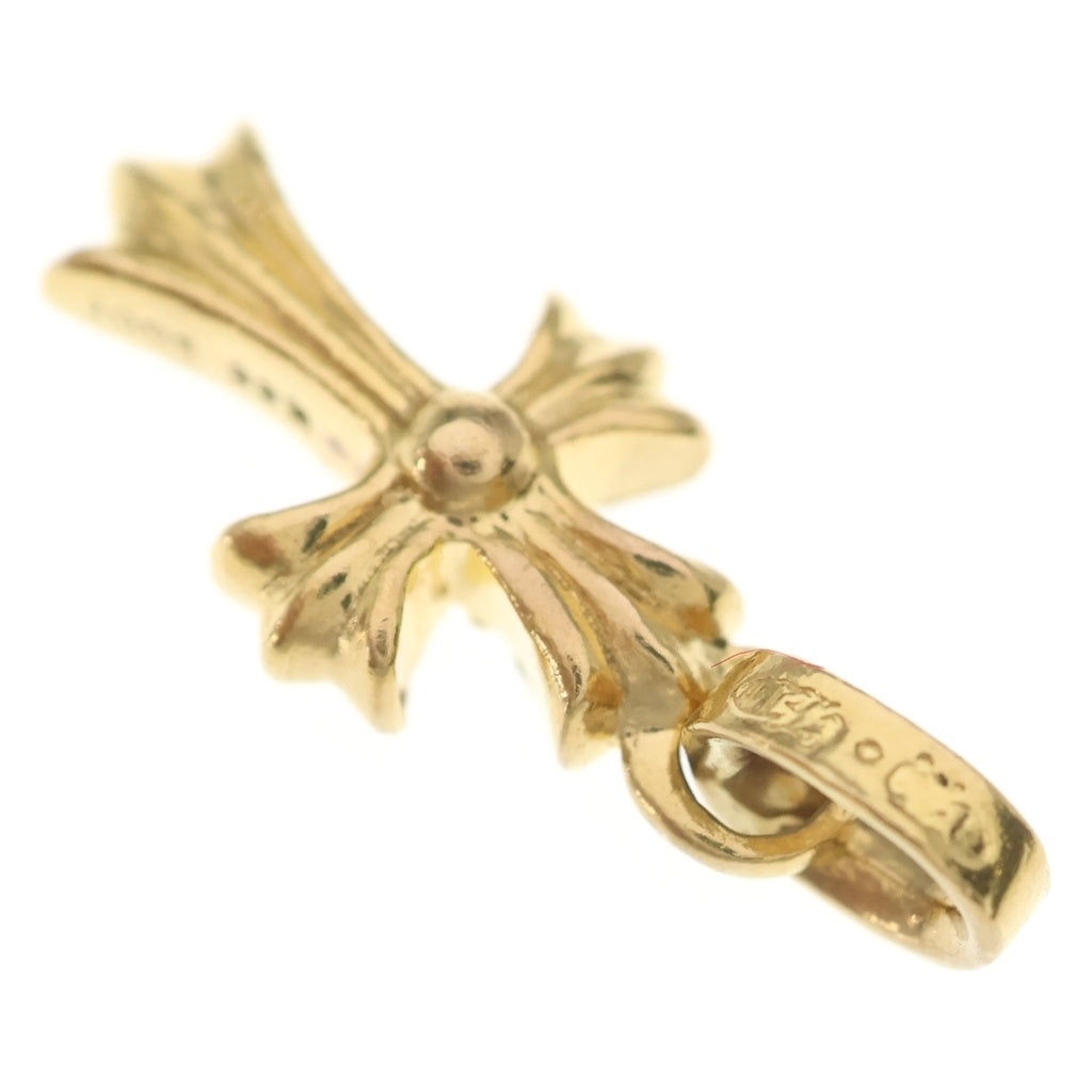 CHROME HEARTS(クロムハーツ) 22K CRS BBYFAT P/DIA ベイビーファットクロス PAVEダイヤ ペンダントトップ ゴールド BCA035