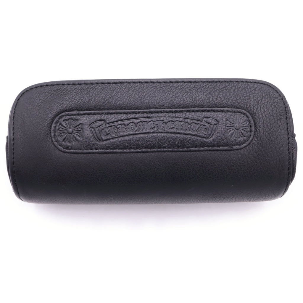 CHROME HEARTS(クロムハーツ) TWINKIE トゥインキー エボニーウッドテンプル ティアドロップフレーム サングラス アイウェア メガネ 眼鏡 シルバー/ブラウン