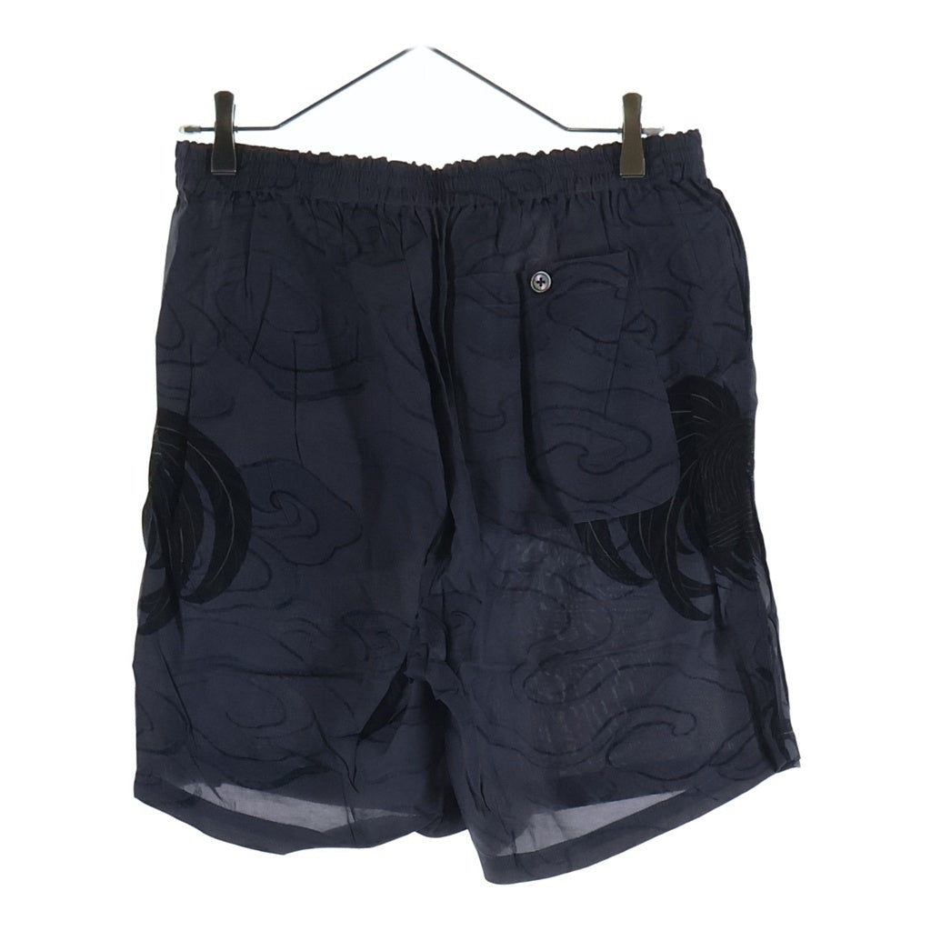 BUDSPOOL(バッズプール) ×GAKKIN 渦軍鶏 HAWAIIAN SHORTS ガッキン ハワイアンショーツ ハーフパンツ グレー