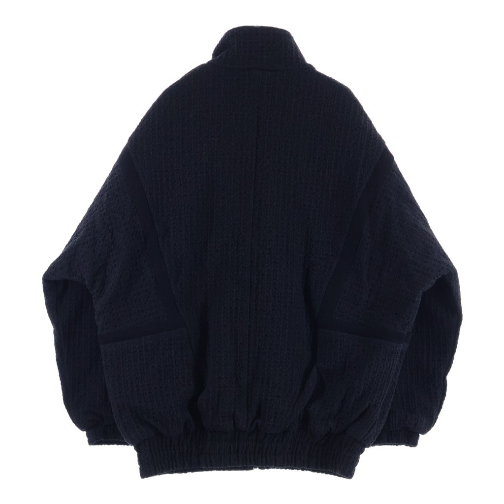 BUDSPOOL(バッズプール) 25AW ×GAKKIN 折り鴉 PAPER CROWS REVERSIBLE JACKET キルティング リバーシブルジャケット ブラック/グレー