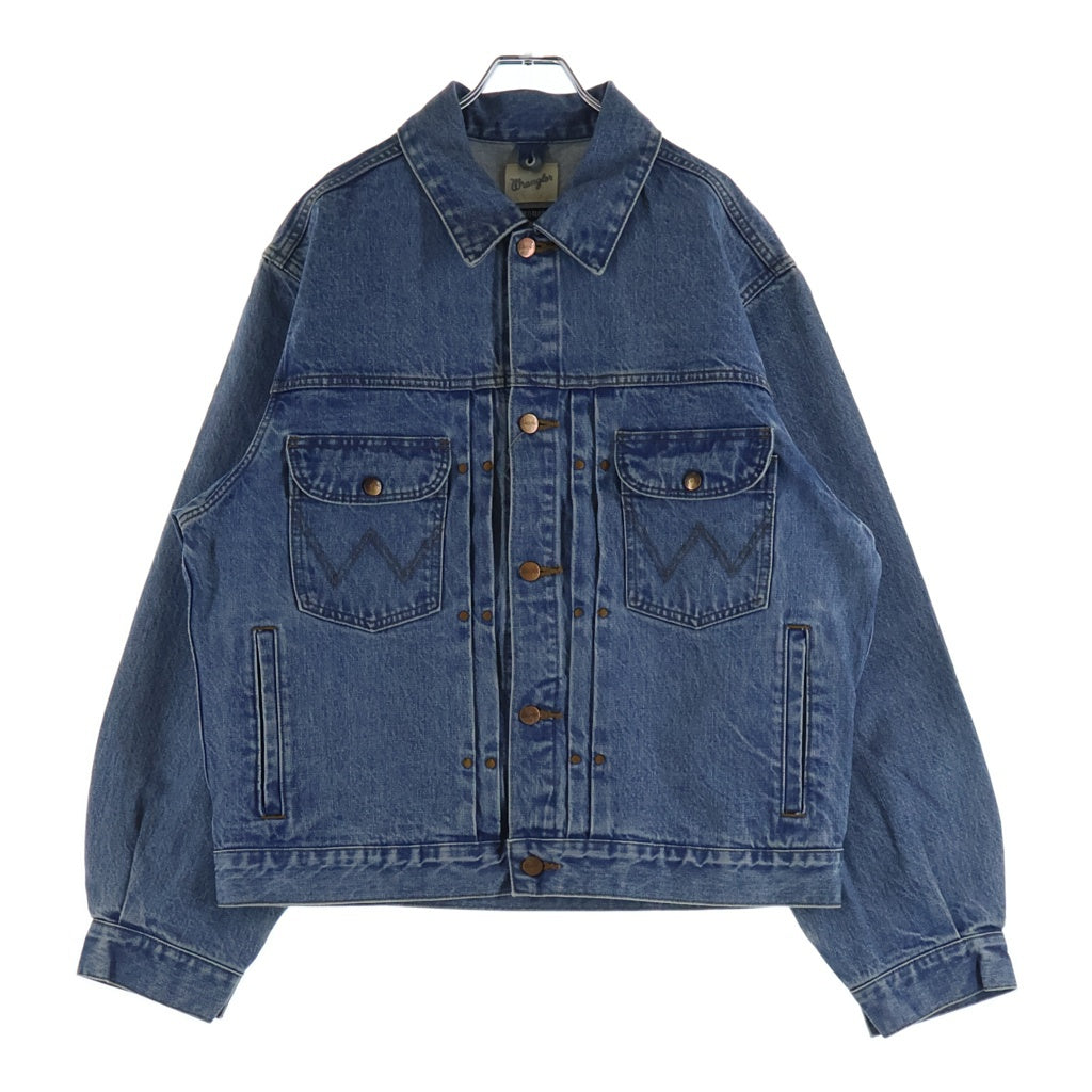 WACKO MARIA(ワコマリア) 25SS ×WRANGLER WASHED DENIM TRUCKER JACKET ラングラー ウォッシュド デニムトラッカージャケット インディゴ 25SS-WMO-WG02