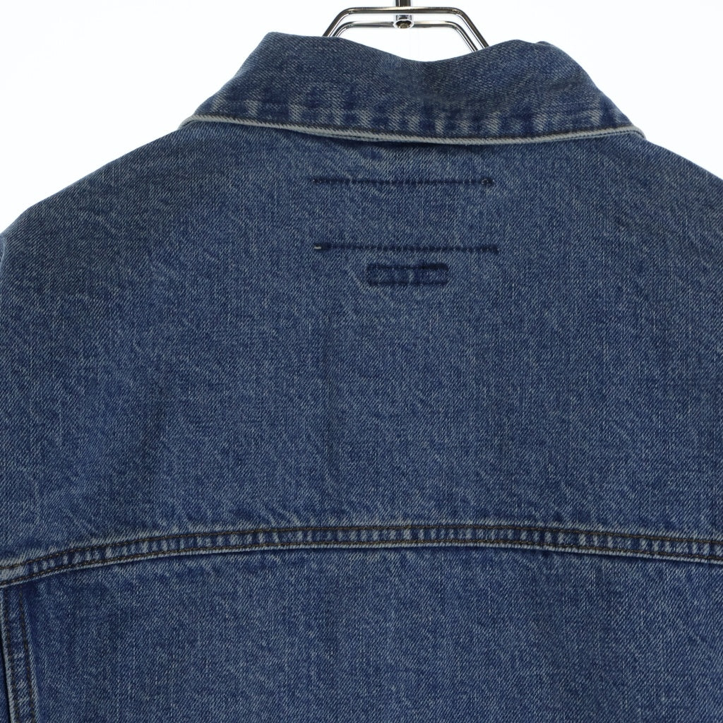 WACKO MARIA(ワコマリア) 25SS ×WRANGLER WASHED DENIM TRUCKER JACKET ラングラー ウォッシュド デニムトラッカージャケット インディゴ 25SS-WMO-WG02