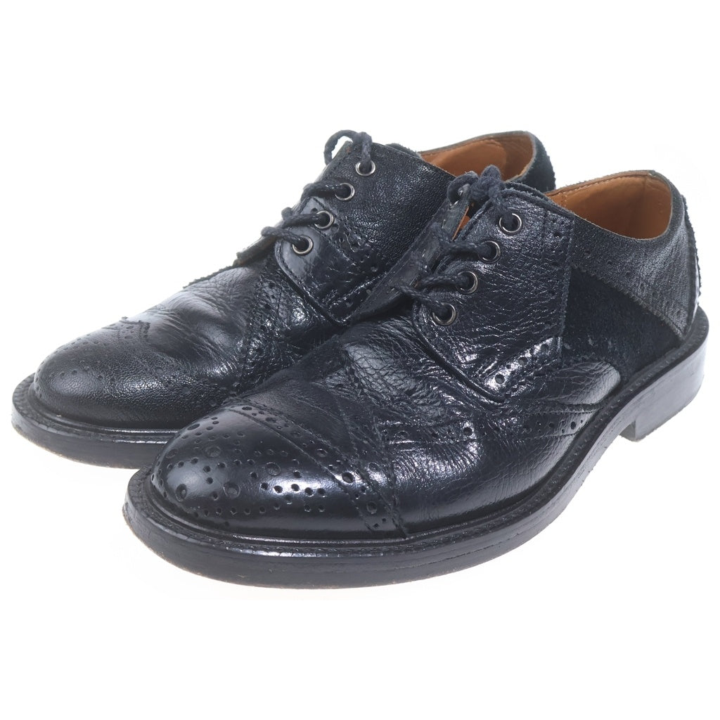 COMME des GARCONS JUNYA WATANABE MAN(コムデギャルソンジュンヤワタナベマン) ウィングチップ レーザーカット レザーシューズ ブラック