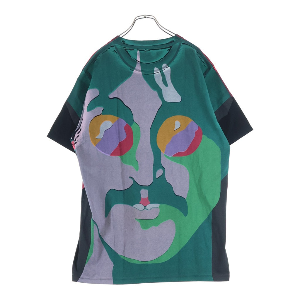 STELLA McCARTNEY(ステラマッカートニー) ×BEATLES ビートルズ フェイスモチーフプリントデザイン クルーネック半袖Tシャツカットソー マルチカラー