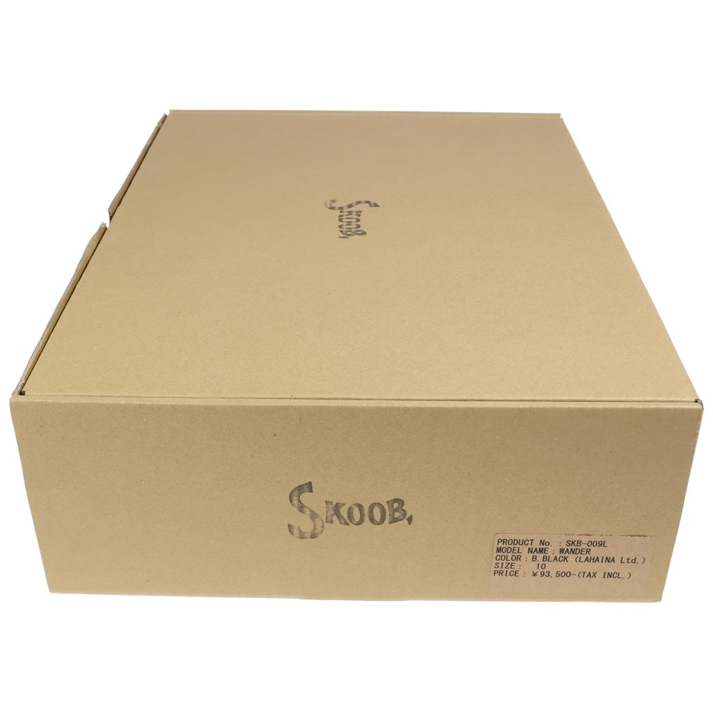 NO BRAND(ノーブランド) SKOOB スクーブ ラハイナ別注 レザーエンジニアブーツ ブラック