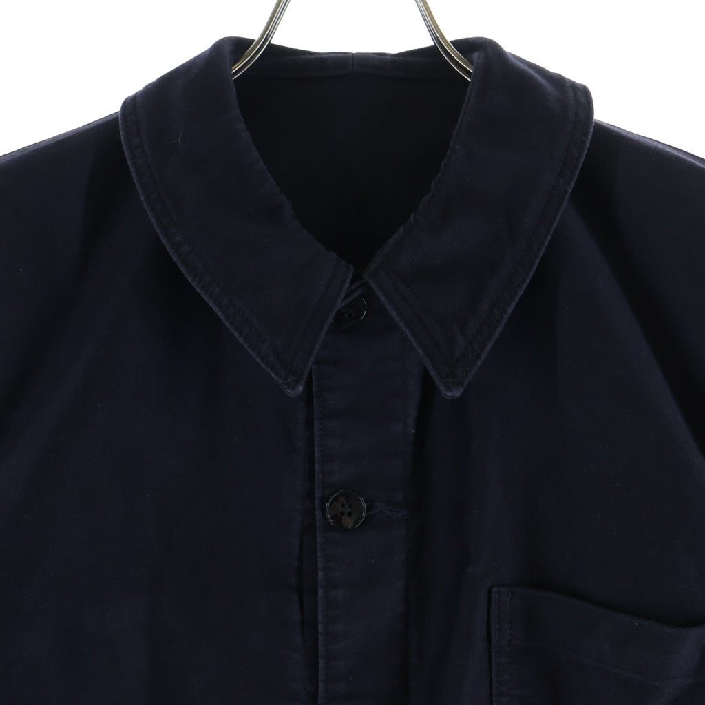 VINTAGE(ヴィンテージ) 50S-60S VINTAGE BARBE BLEUE バルブブルー ヴィンテージ モールスキン ワークシャツジャケット ブラック