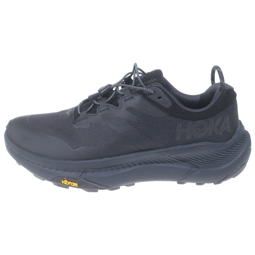 HOKA ONE ONE(ホカオネオネ) TRANSPORT GTX WIDE トランスポートワイド ローカットスニーカー ブラック US7.5/25.5cm 1169450