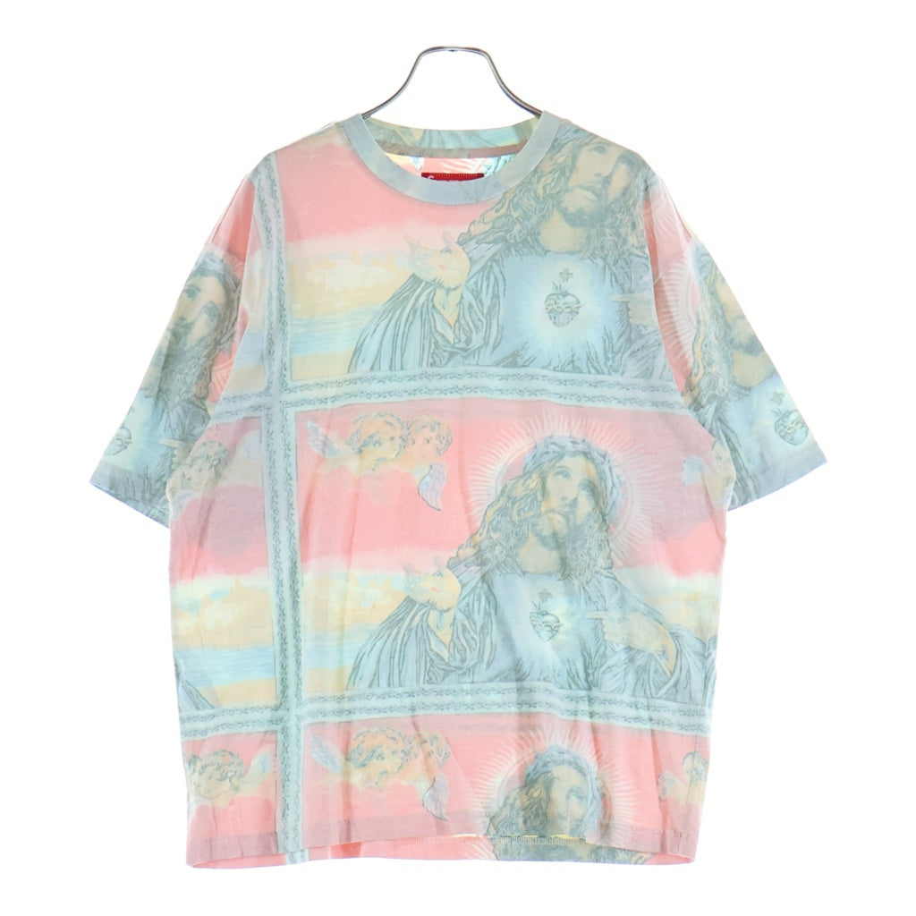 SUPREME(シュプリーム) 25AW Jesus S/S Top ジーザス 総柄 クルーネック半袖Tシャツ カットソー マルチカラー