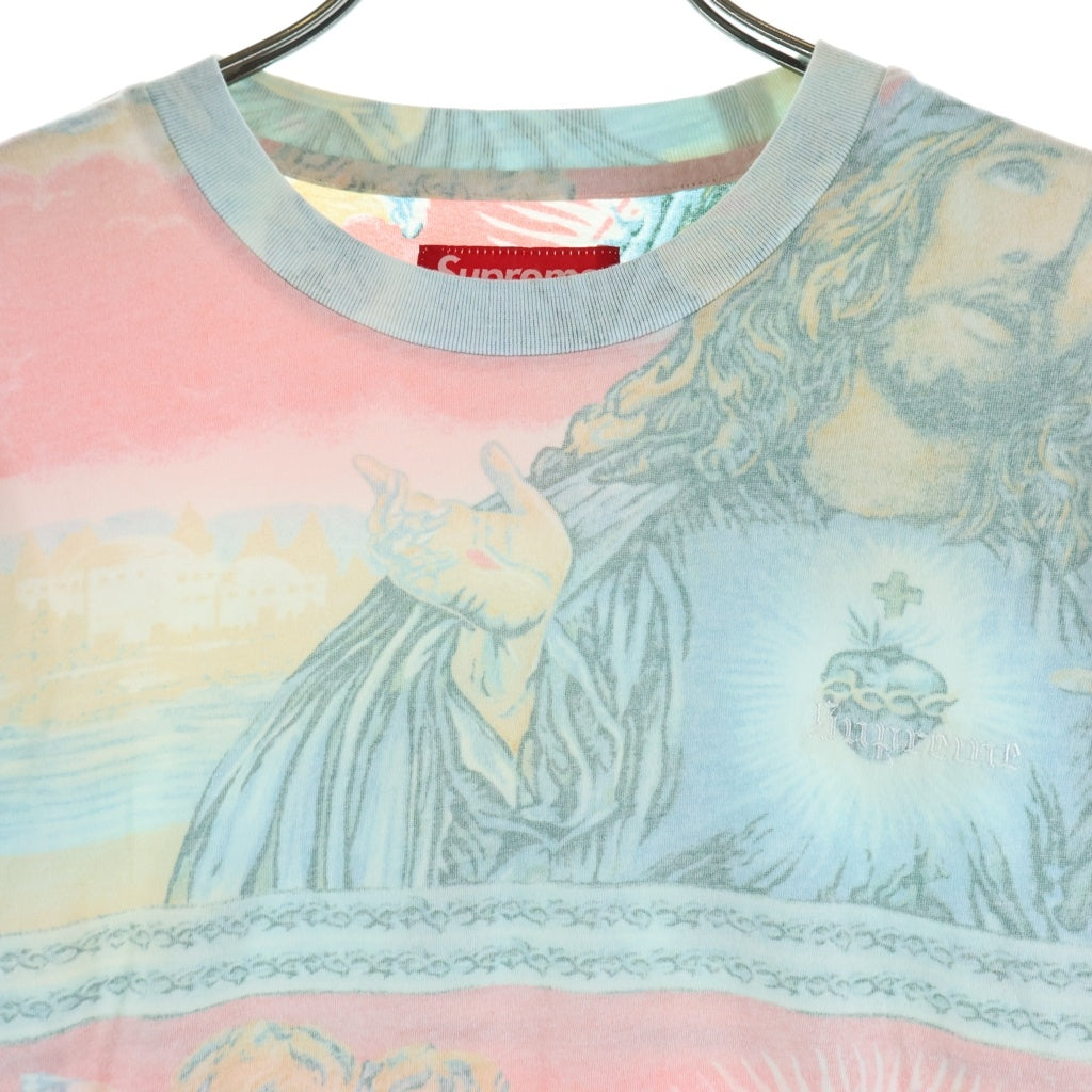 SUPREME(シュプリーム) 25AW Jesus S/S Top ジーザス 総柄 クルーネック半袖Tシャツ カットソー マルチカラー