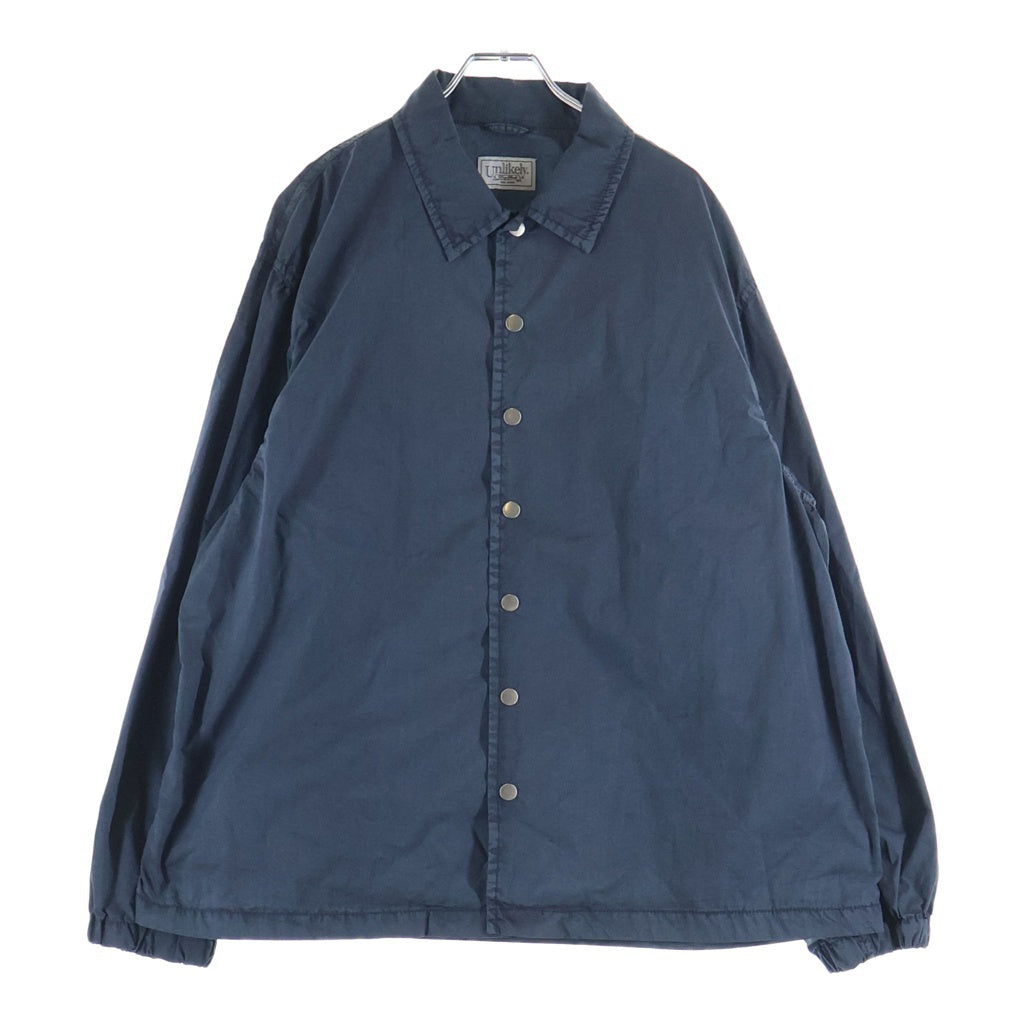 Unlikely(アンライクリー) 26SS Unlikely Coach Shirts Jacket アンライクリー コーチシャツジャケット グレー U26S-18-0004