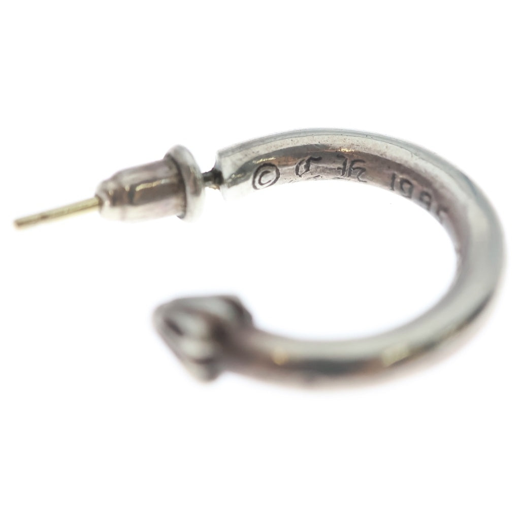 CHROME HEARTS(クロムハーツ) HOOP PLAIN プレーン フープピアス シルバー BCA101