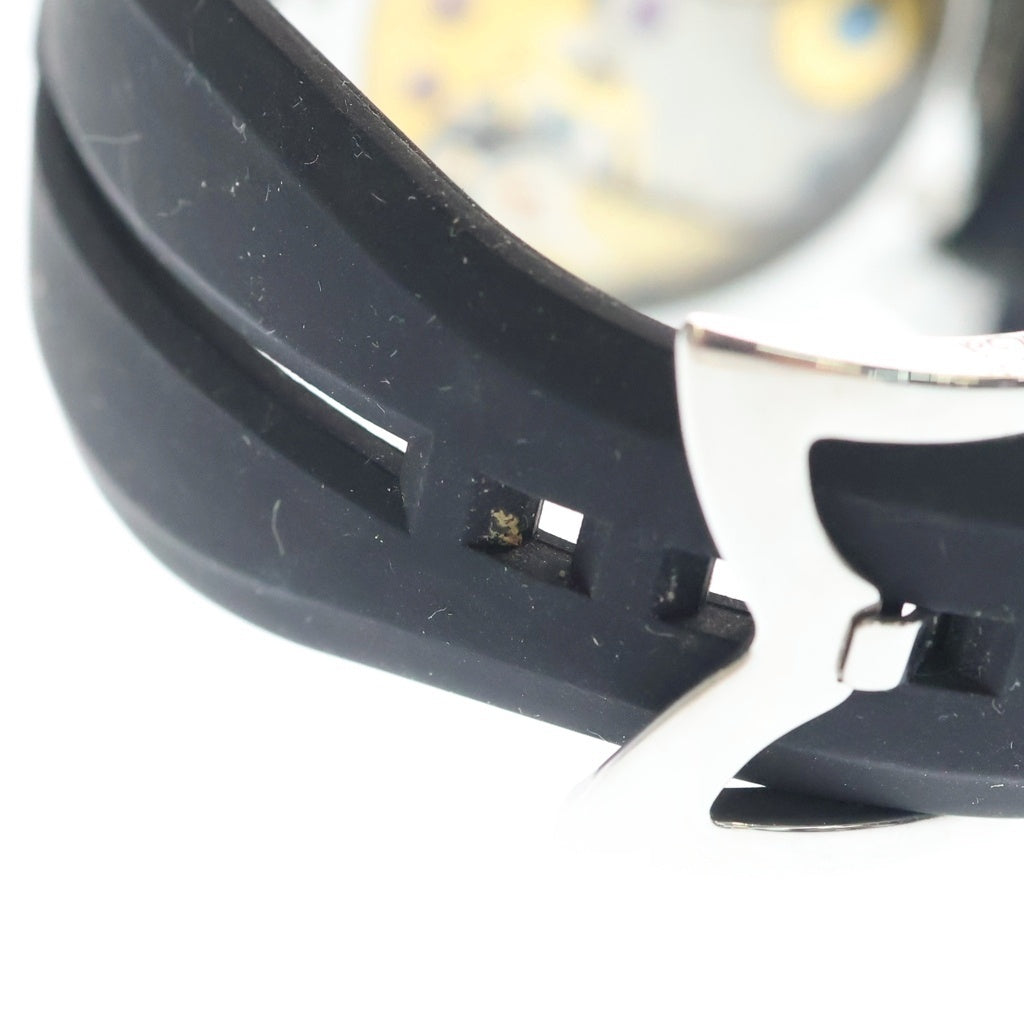 GaGa MILANO(ガガミラノ) MANUALE 48 マニュアーレ48 手巻き 48mm 腕時計 シルバー/ブラック N2312