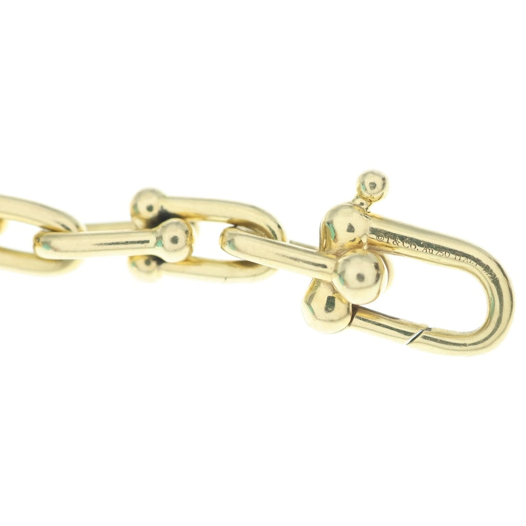 TIFFANY & Co.(ティファニー) ハードウェア スモールリンク ブレスレット チェーン イエローゴールド 18K Au750YG