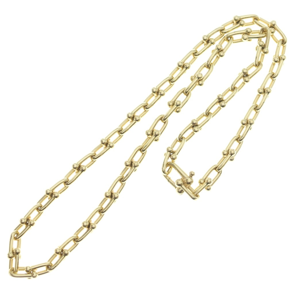 TIFFANY & Co.(ティファニー) ハードウェア スモールリンク ネックレス チェーン イエローゴールド 18K Au750YG