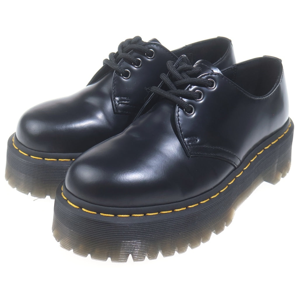 Dr.Martens(ドクターマーチン) 1461 QUAD プラットフォーム レザーシューズ ブラック 25567001