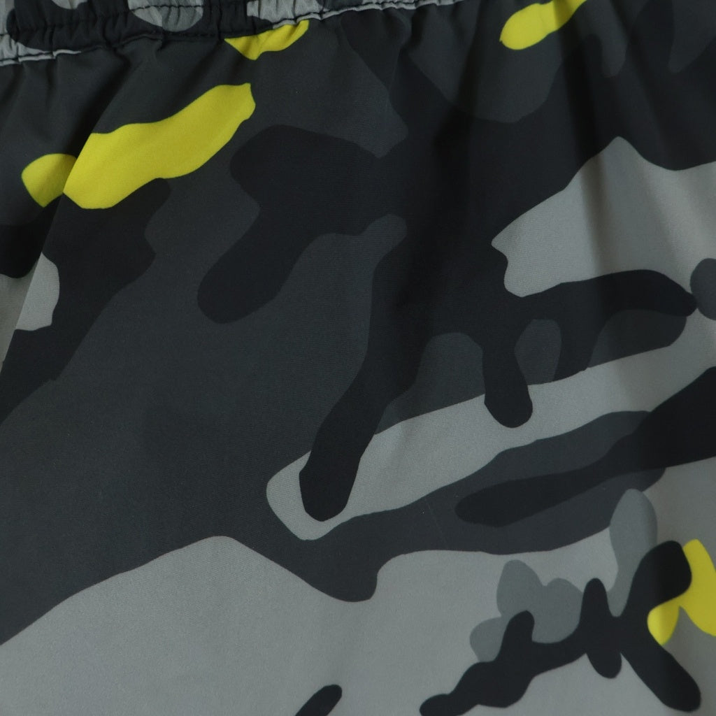F.C.R.B./F.C.Real Bristol/FCRB(エフシーアールビー/エフシーレアルブリストル) 22AW CAMOUFLAGE TEAM SHORTS カモフラージュ イージーチームショーツ ハーフパンツ グレー/イエロー FCRB-222001