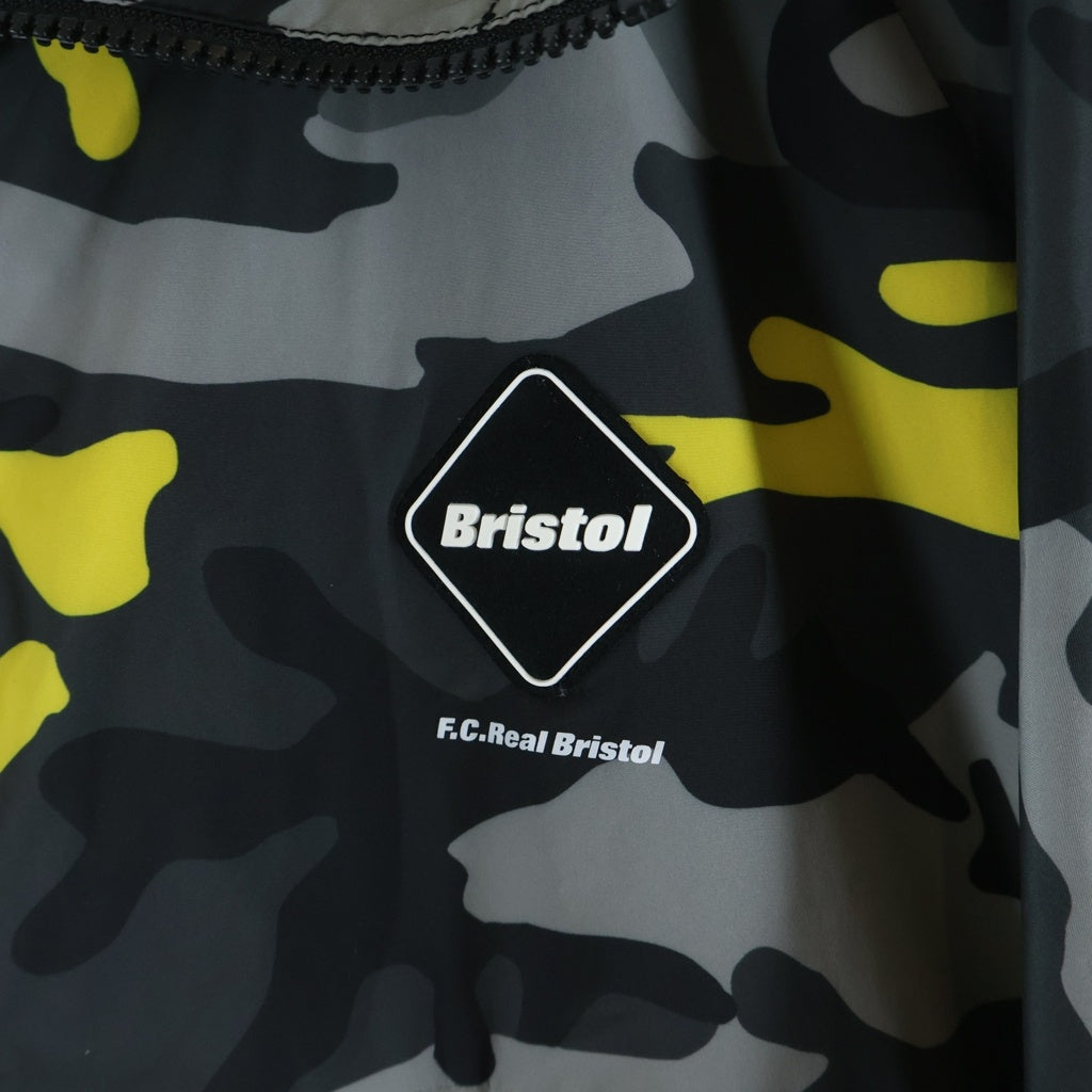 F.C.R.B.(エフシーアールビー) 22AW CAMOUFLAGE TEAM JACKET カモフラージュ フロントロゴ ジップアップ フーデッドチームジャケット FCRB-222000