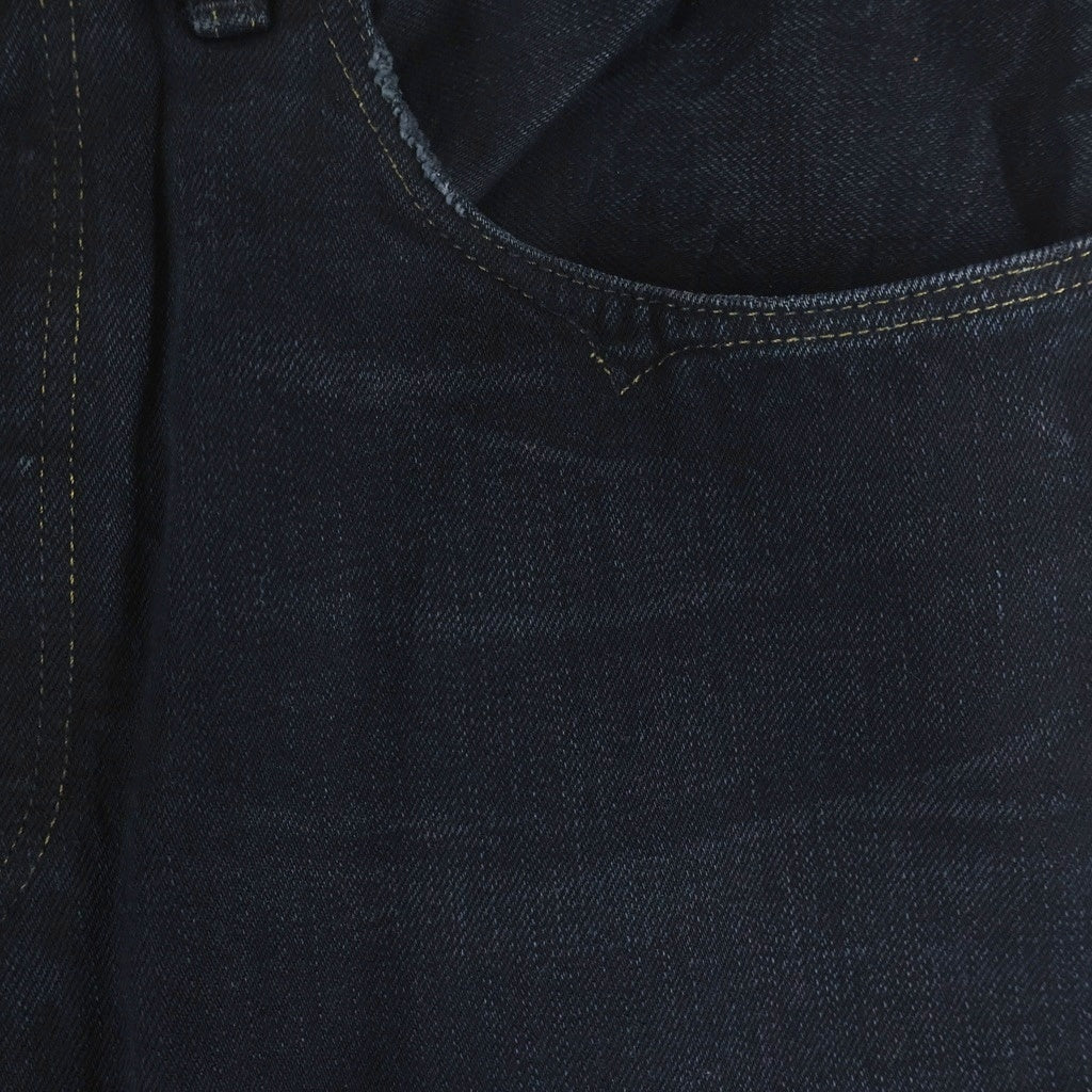 RRL(ダブルアールエル) SLIM STRAIGHT FIT JEANS USA製 スリムフィット ボタンフライ ストレートデニムパンツ インディゴ