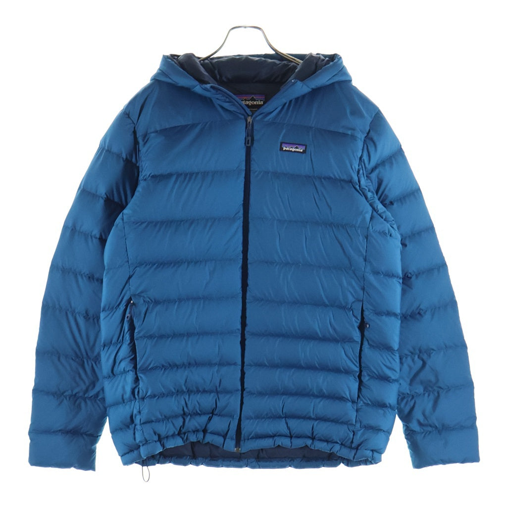 PATAGONIA(パタゴニア) 17AW HI-LOFT ハイロフト フーデッド ジップアップダウンジャケット ブルー 84902