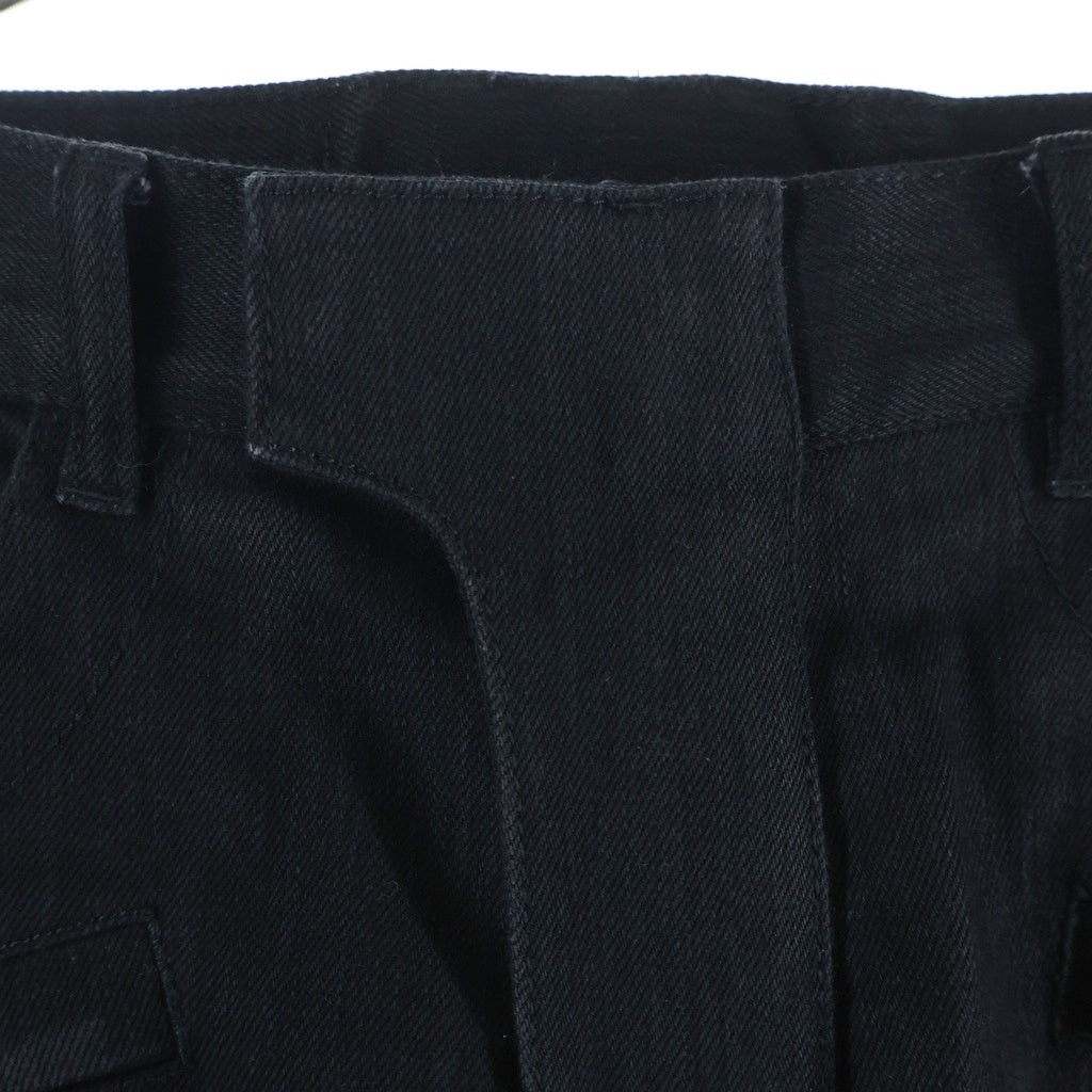 BALMAIN(バルマン) BIKER RIGID DENIM PANTS バイカー スリム デニムパンツ ブラック POHT551D204