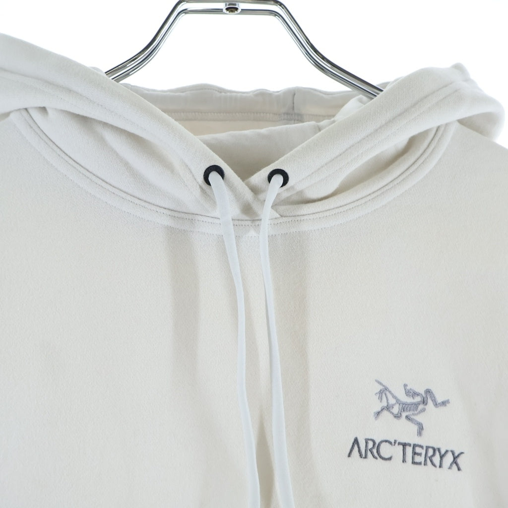ARC'TERYX(アークテリクス) WMNS EMBLEM FLEECE HOODIE ウィメンズ エンブレム フリース プルオーバーフーディー パーカー ホワイト X000009786 レディース