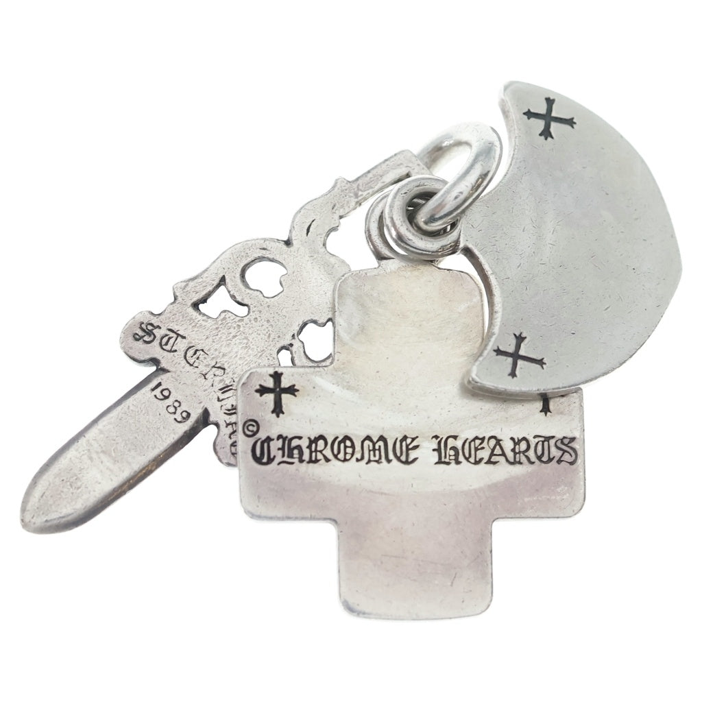CHROME HEARTS(クロムハーツ) 3TRINKETS 3トリンケッツ ペンダントトップ シルバー BCA202