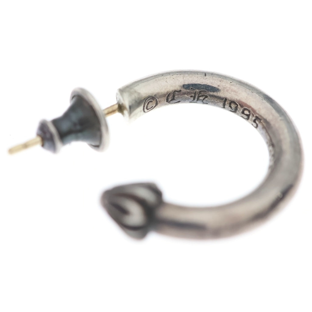 CHROME HEARTS(クロムハーツ) HOOP PLAIN プレーン フープピアス シルバー BCA101