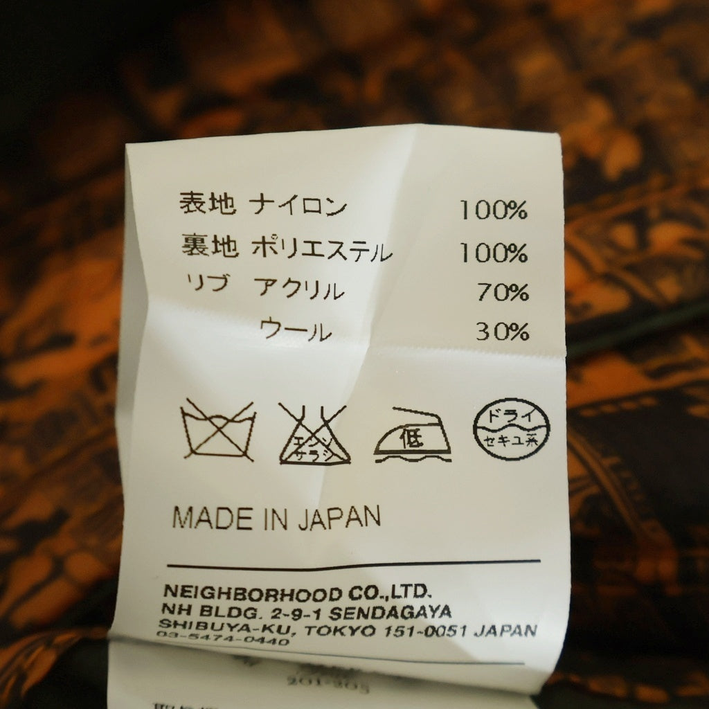 WTAPS(ダブルタップス) MA-1 JACKET FIELD NYLON ナイロン フィールド リバーシブルボンバージャケット カーキ/オレンジ 2007/2ND GWDT-JK-M01