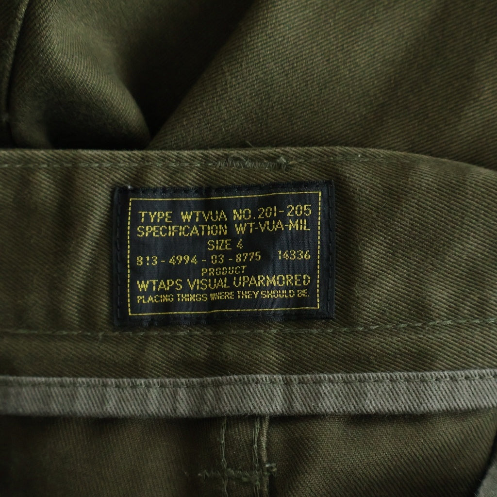 WTAPS(ダブルタップス) 13AW JUNGLE SKINNY/TROUSERS.COTTON.WESTPOINT ジャングルスキニー カーゴトラウザーズ パンツ カーキ 132LTDT-PTM06