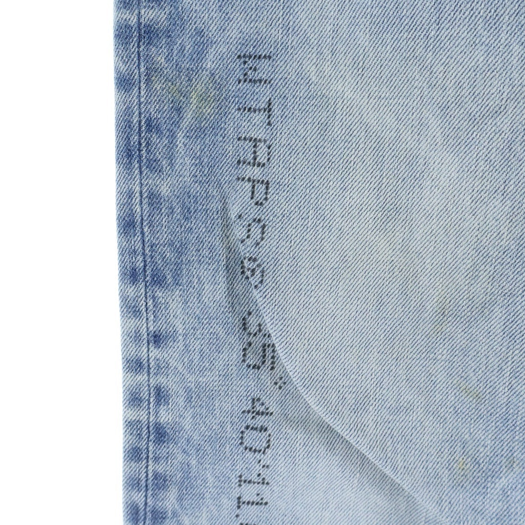 WTAPS(ダブルタップス) 19SS BLUES VERY SKINNY TRASH ブルー ベリー トラッシュ スキニーデニムパンツ ライトインディゴ 191WVDT-PTM01