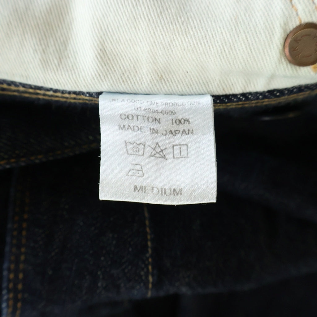 BELAFONTE(ベラフォンテ) RAGTIME GZ190 BOLT DENIM PANTS ラグタイム リジッド ボルトデニムパンツ インディゴ