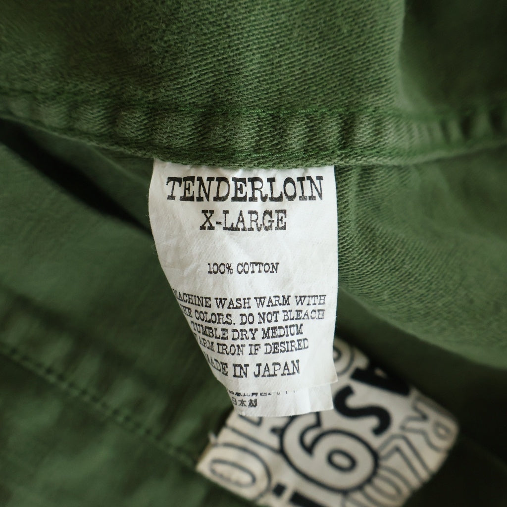 TENDERLOIN(テンダーロイン) 23SS FATIGUE JKT ファティーグ スタンドカラー ジャケット カーキ