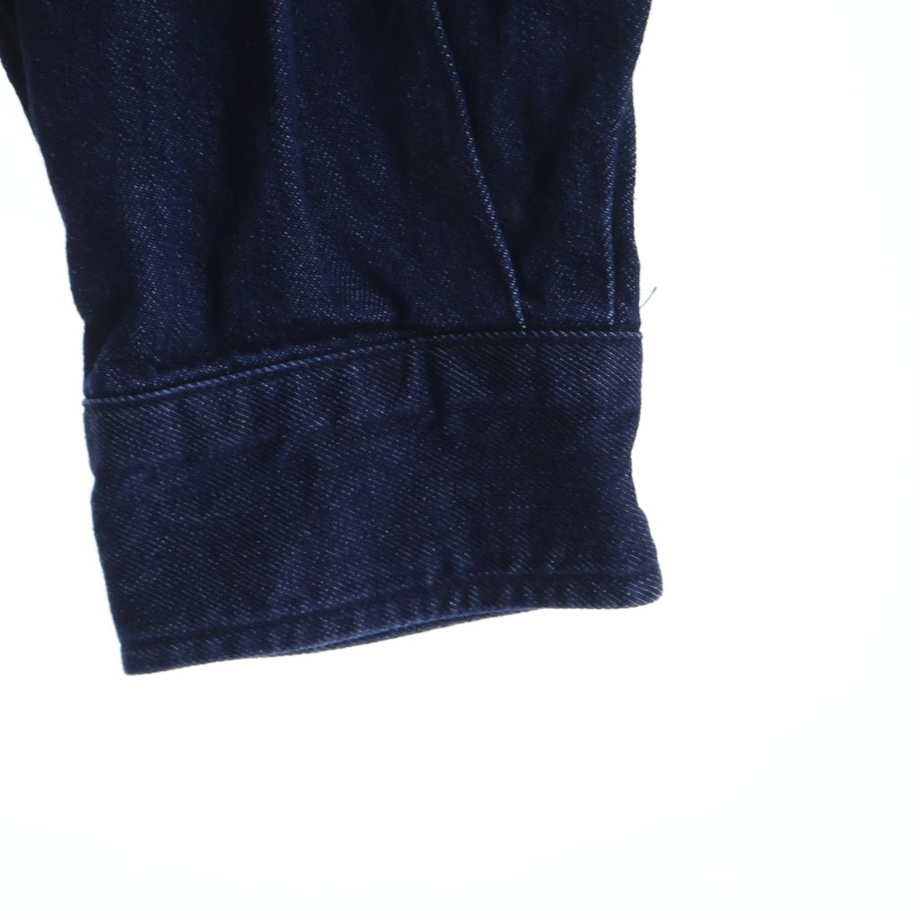 WTAPS(ダブルタップス) 23SS CBW/LS/COTTON.DENIM コットン デニム長袖シャツ インディゴ 231BRDT-SHM01