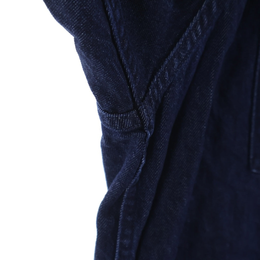 WTAPS(ダブルタップス) 23SS CBW/LS/COTTON.DENIM コットン デニム長袖シャツ インディゴ 231BRDT-SHM01