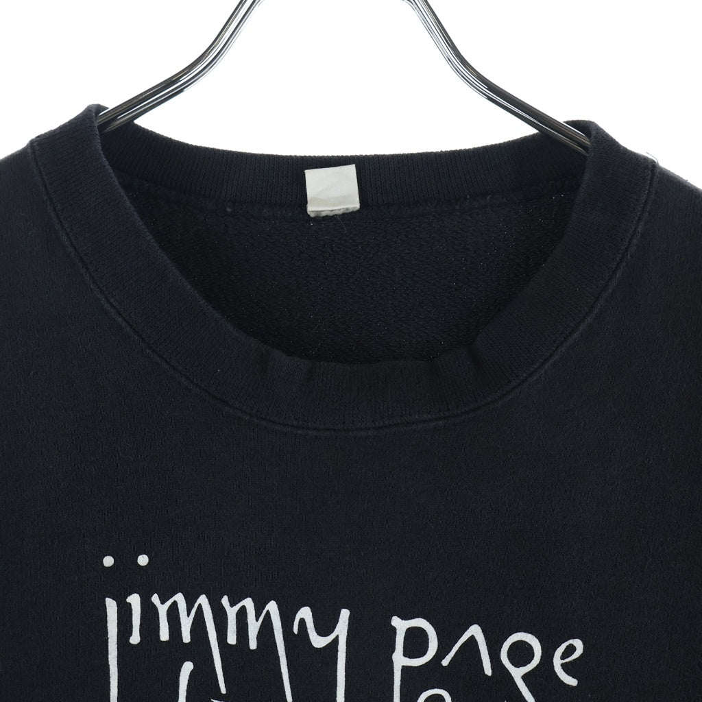 VINTAGE(ヴィンテージ) 90s LED ZEPPELIN Jimmy Page Robert Plant World Tour 1995 プリント バンド スウェット トレーナー