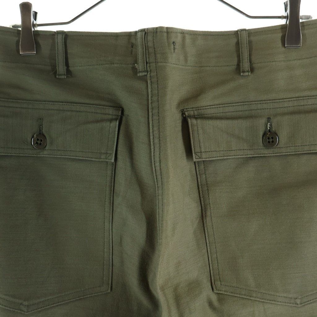 WTAPS(ダブルタップス) 21SS WMILL-TROUSER 02 ダブルミル ミリタリートラウザーズ ベイカーパンツ カーキ BRDT-PTM01