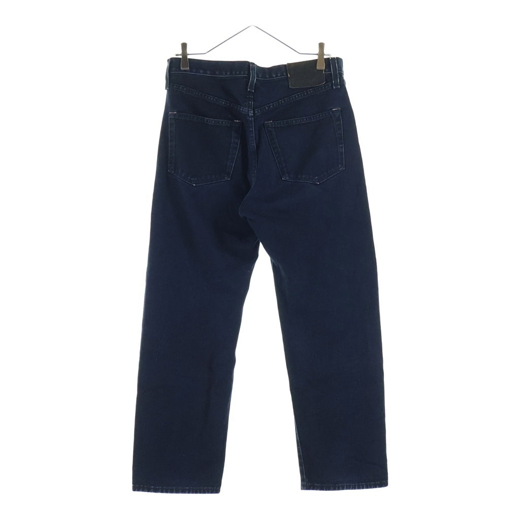 Acne Studios(アクネ ストゥディオズ) 2003 BLACK OCEAN ストレート コットン ボタンフライ ジーンズ デニム ネイビー B00323-