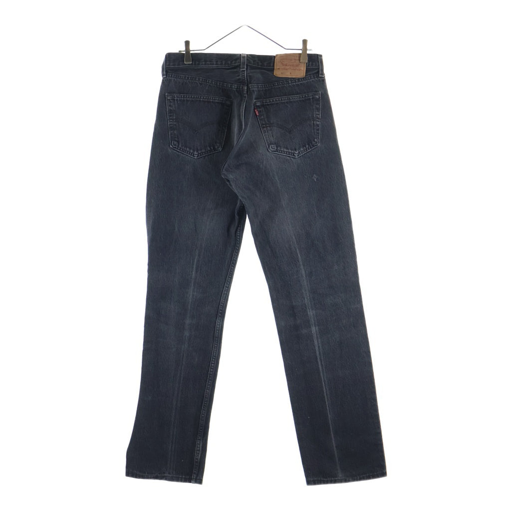 Levi's(リーバイス) 90S VINTAGE 501 ボタン裏532 後染め ボタンフライ ヴィンテージデニムパンツ ブラック 501-0660