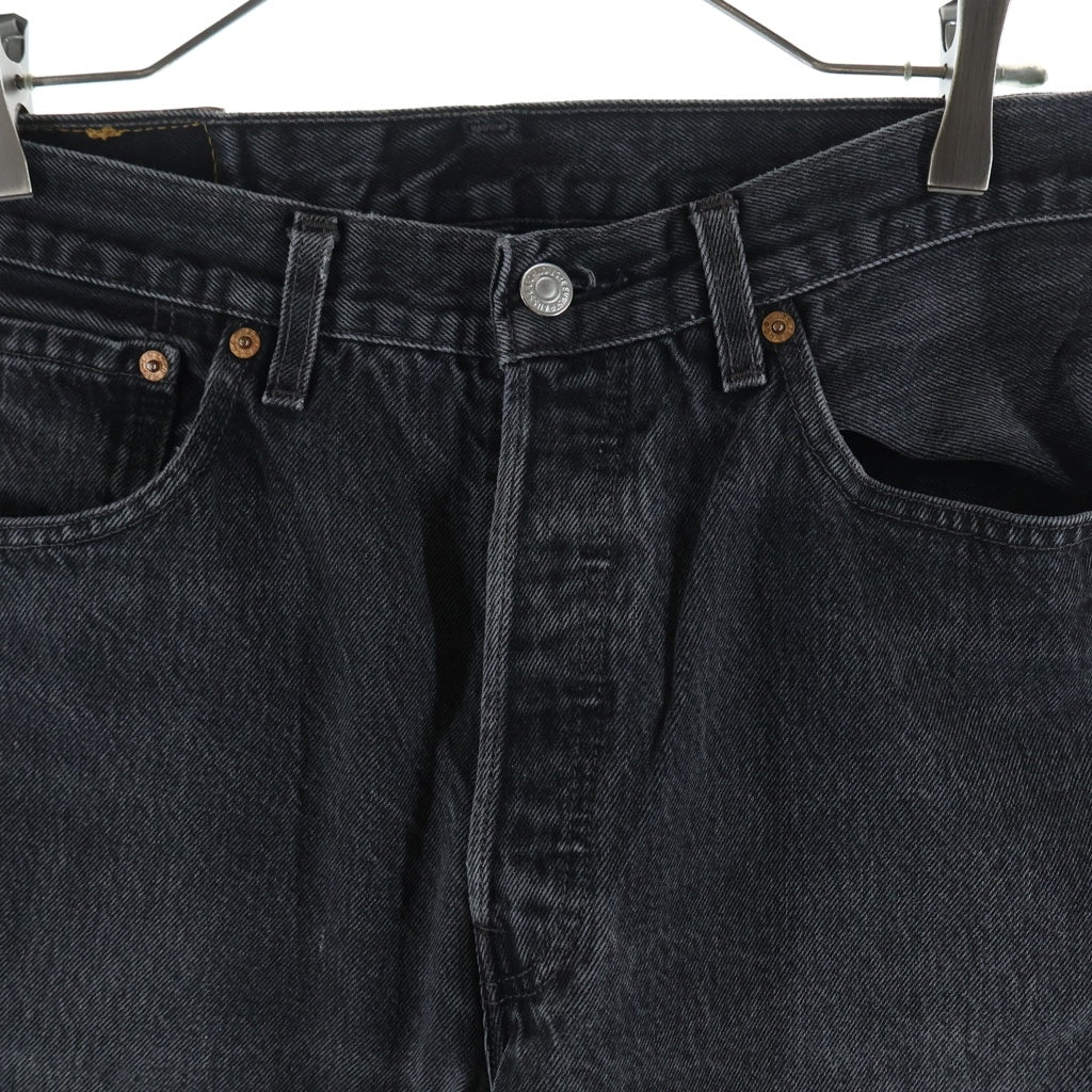 Levi's(リーバイス) 90S VINTAGE 501 ボタン裏532 後染め ボタンフライ ヴィンテージデニムパンツ ブラック 501-0660