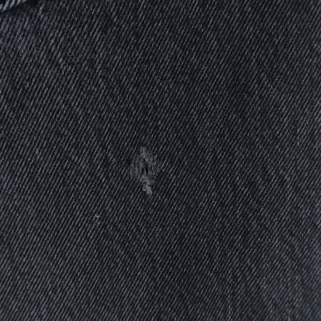 Levi's(リーバイス) 90S VINTAGE 501 ボタン裏532 後染め ボタンフライ ヴィンテージデニムパンツ ブラック 501-0660