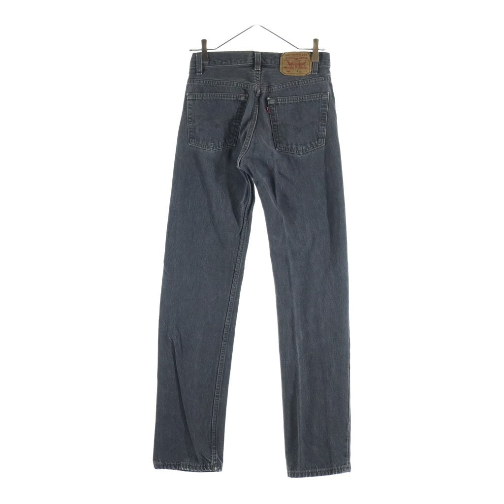 Levi's(リーバイス) 90S VINTAGE 501 ボタン裏653 先染め ボタンフライ ヴィンテージデニムパンツ ブラック 501-0658