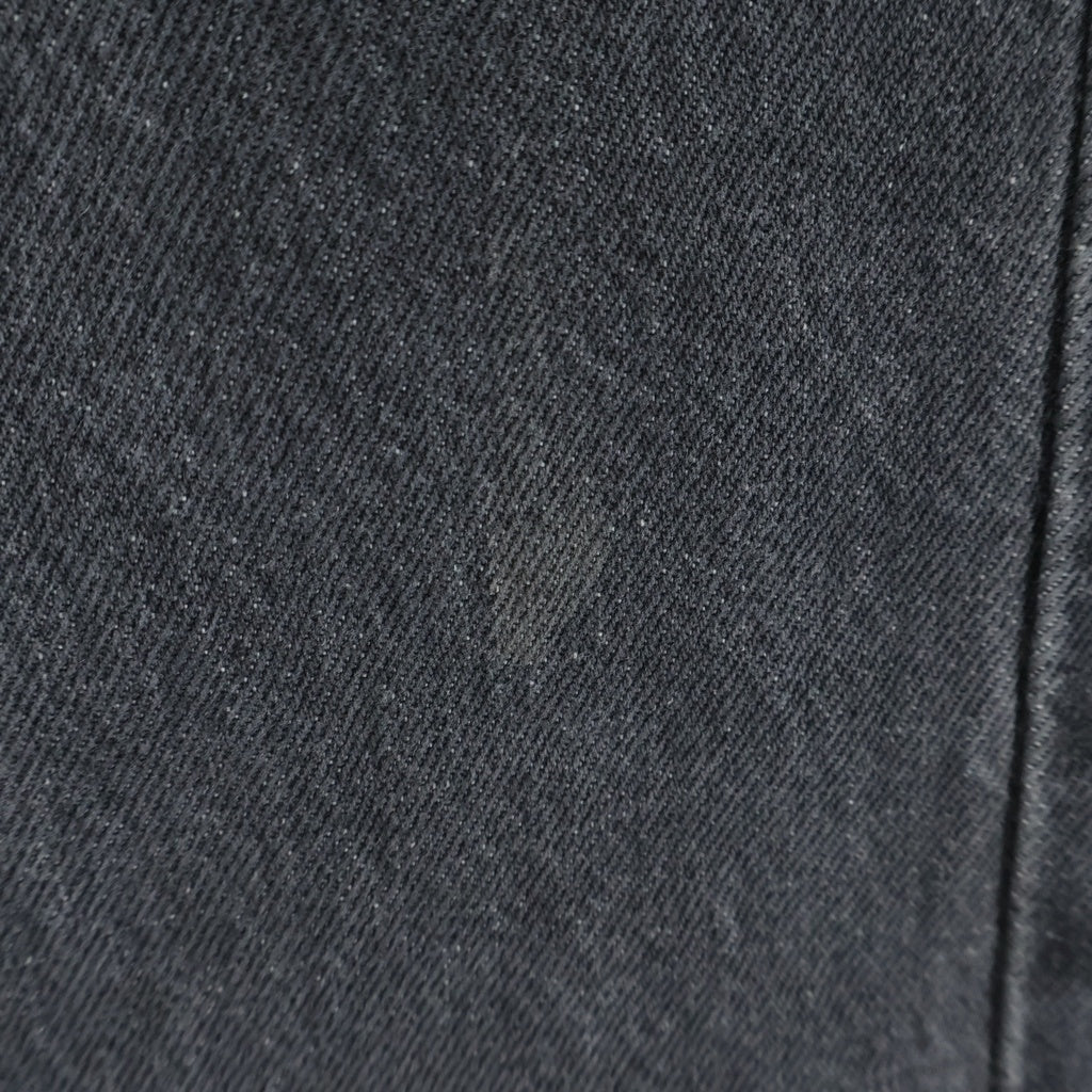 Levi's(リーバイス) 90S VINTAGE 501 ボタン裏653 先染め ボタンフライ ヴィンテージデニムパンツ ブラック 501-0658