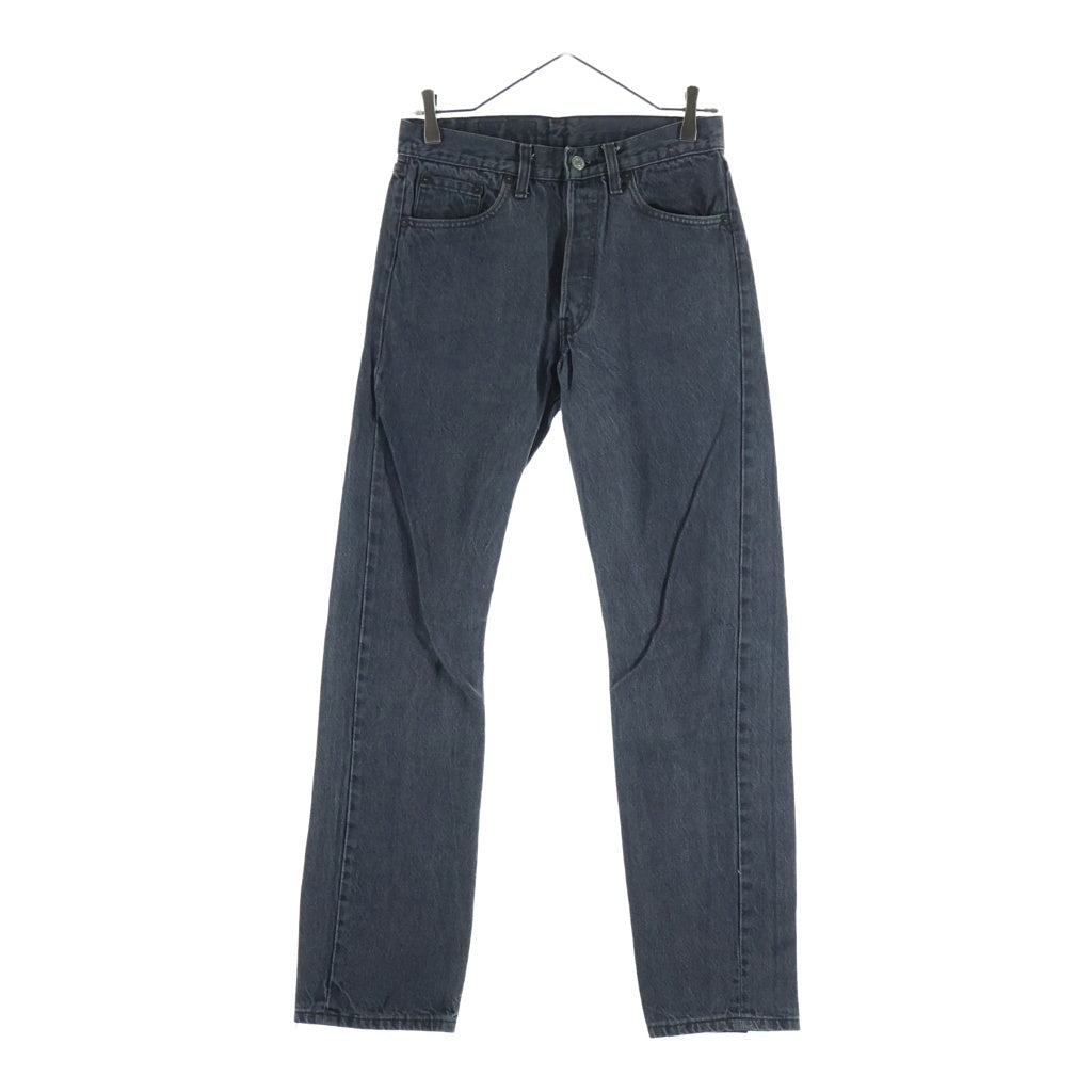 Levi's(リーバイス) 80S VINTAGE 501 ボタン裏571 先染め ボタンフライ ヴィンテージデニムパンツ ブラック 501-0658