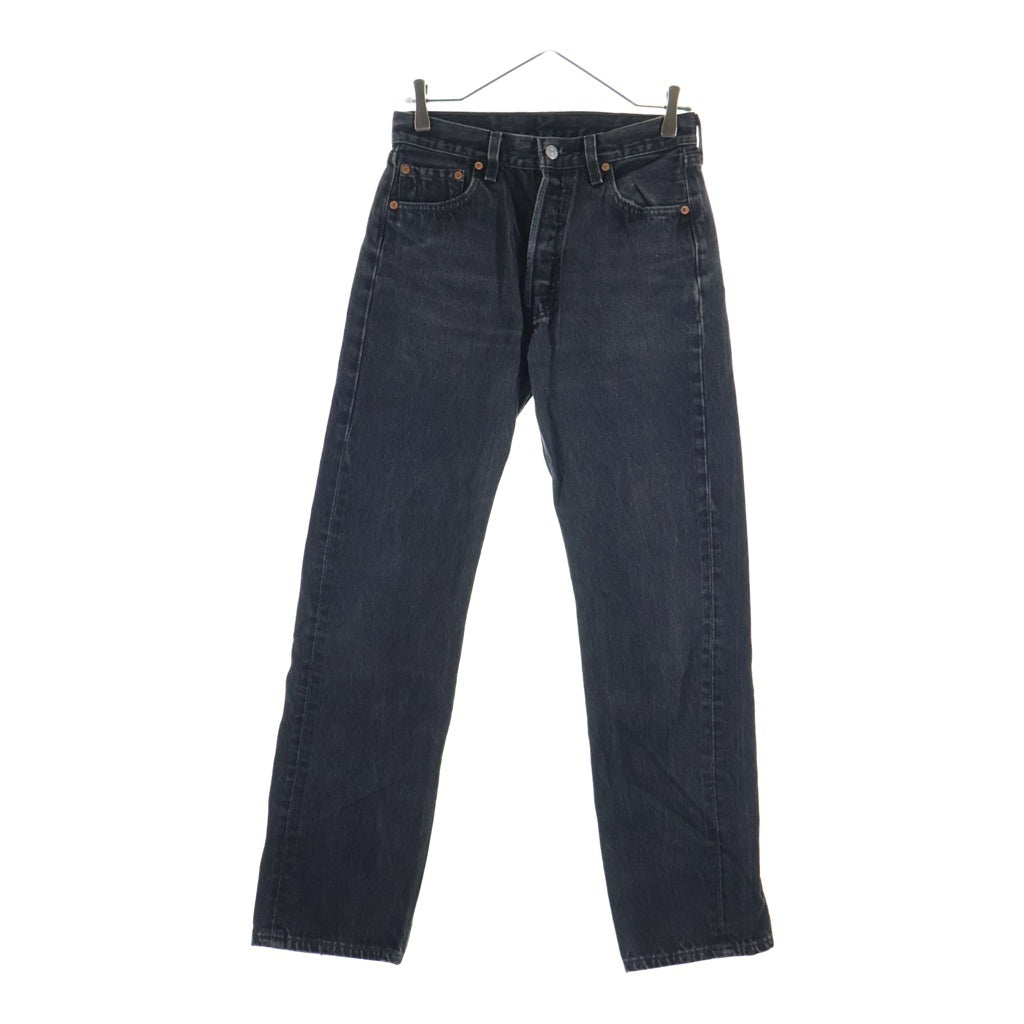 Levi's(リーバイス) 90S VINTAGE 501 ボタン裏522 後染め ボタンフライ ヴィンテージデニムパンツ ブラック 501-0660
