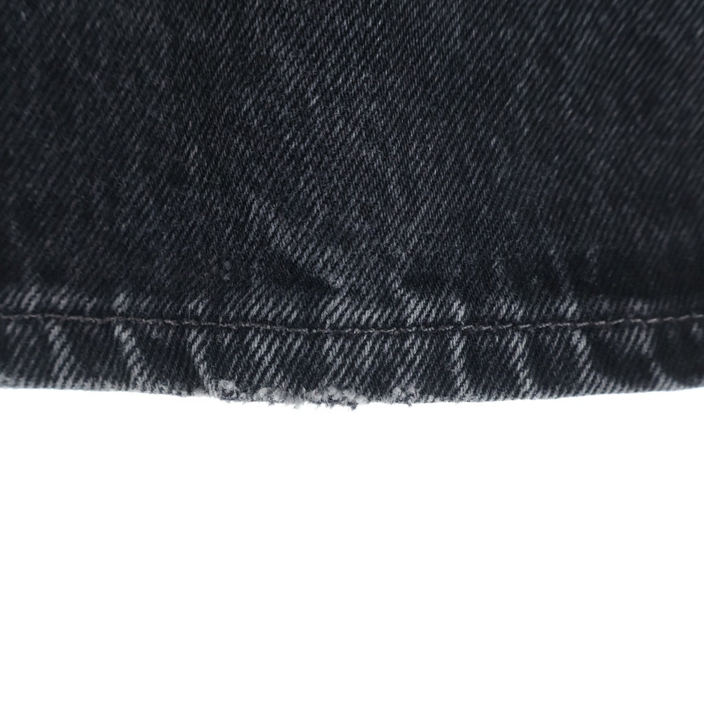 Levi's(リーバイス) 90S VINTAGE 501 ボタン裏522 後染め ボタンフライ ヴィンテージデニムパンツ ブラック 501-0660