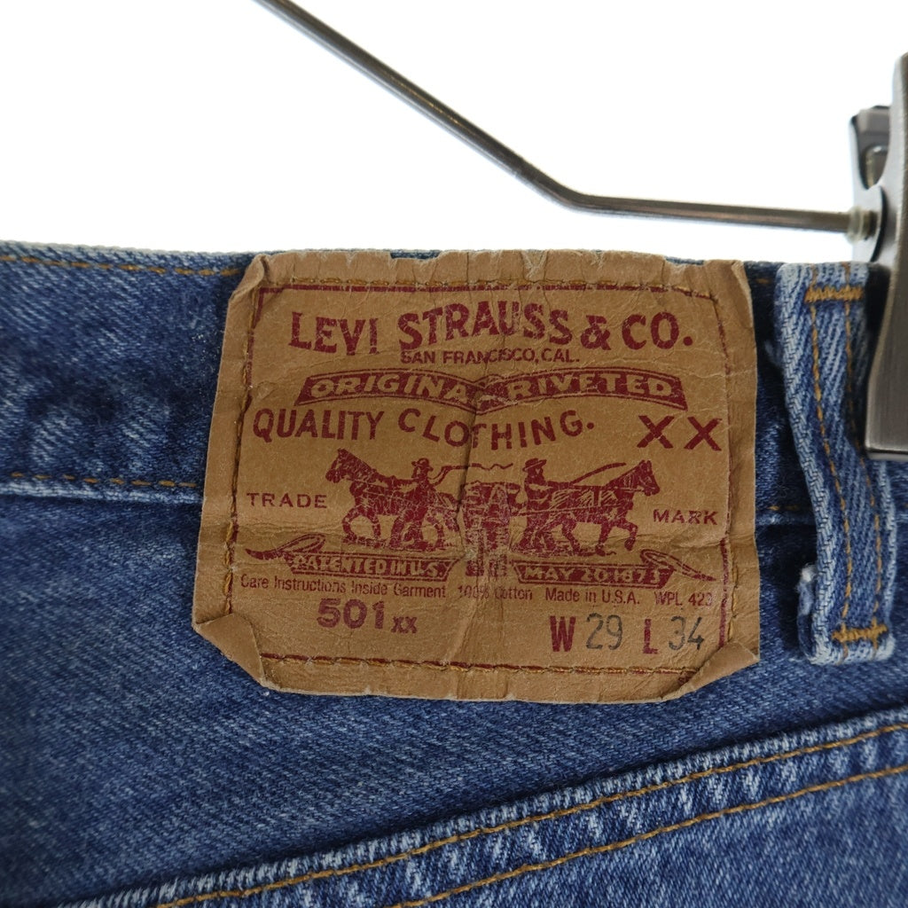 Levi's(リーバイス) 00S VINTAGE 501XX ボタン裏546 ボタンフライ ヴィンテージデニムパンツ インディゴ 501-0000
