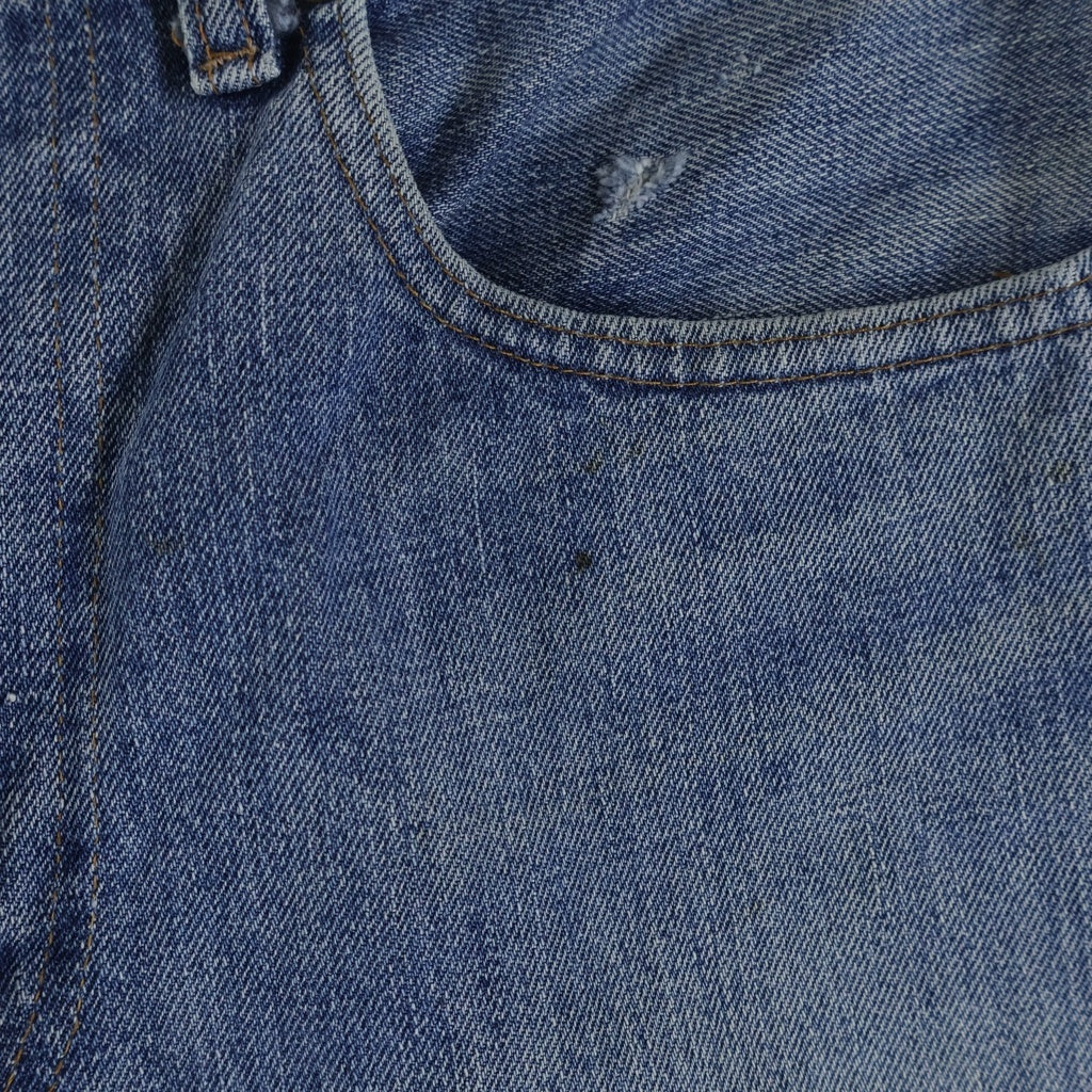 Levi's(リーバイス) 60S VINTAGE 505 ヴィンテージ 42Talonジップ 66後期 ボタン裏8 USA製 ストレートデニムパンツ インディゴ 505-0217