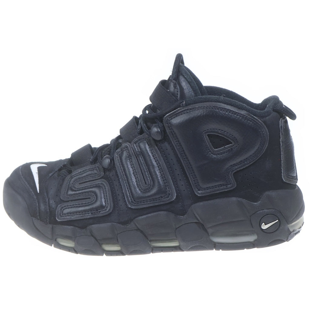 NIKE(ナイキ) 17SS ×SUPREME AIR MORE UPTEMPO シュプリーム エアモアアップテンポ ハイカットスニーカー ブラック US10/28cm 902290-001