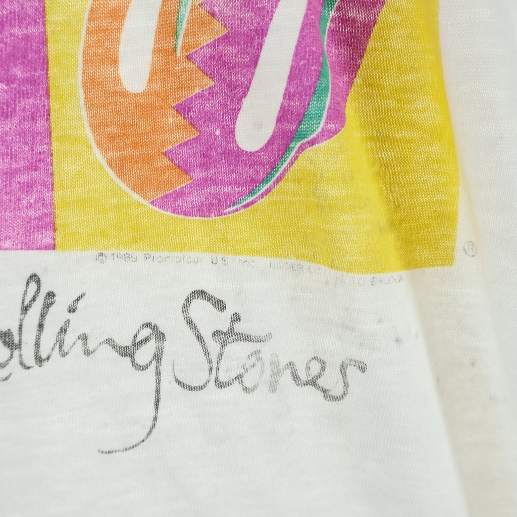 VINTAGE(ヴィンテージ) 90S VINTAGE ROLLING STONES TOKYO SHOW TEE ヴィンテージ ローリングストーンズ 東京公演 クルーネックTシャツ 半袖 カットソー ホワイト