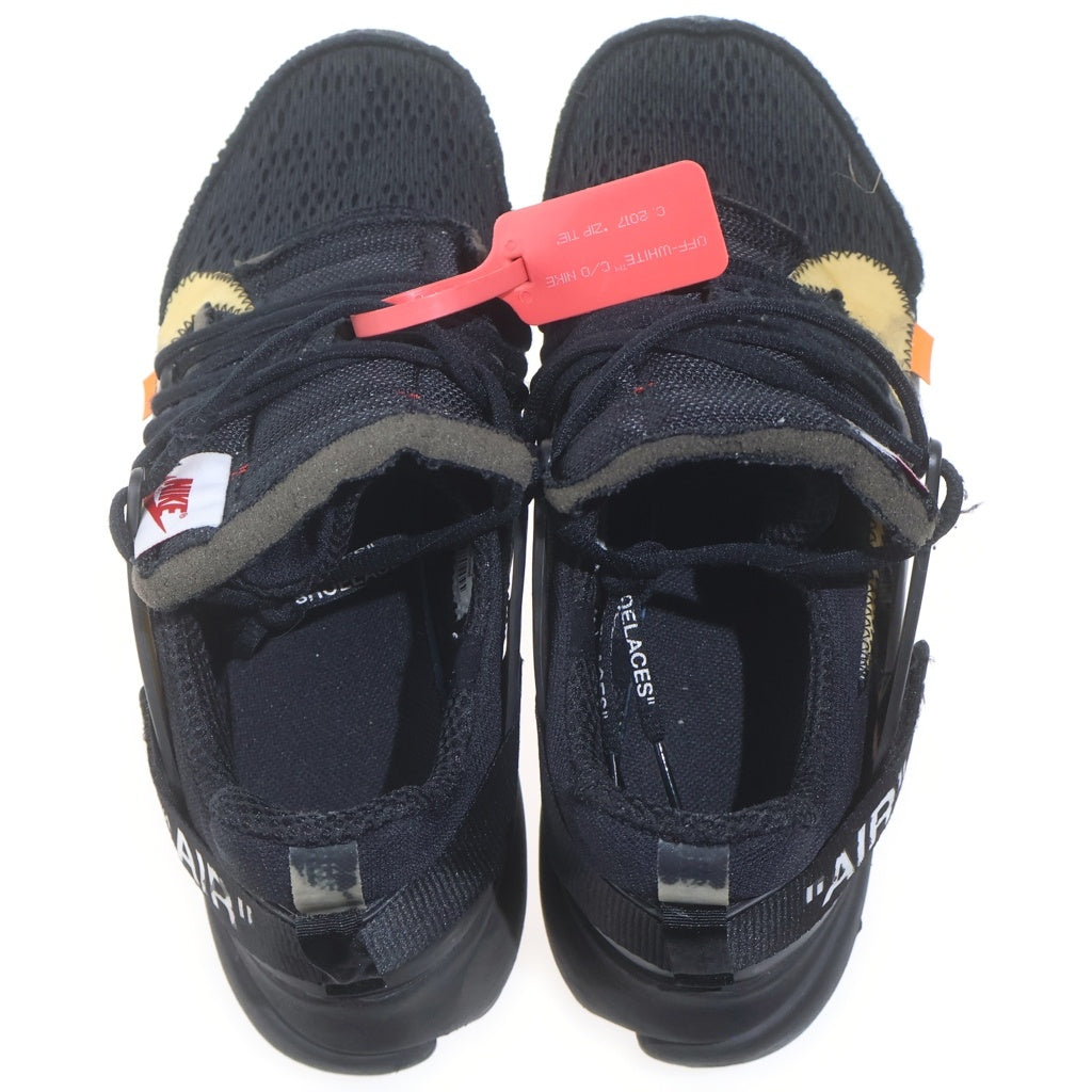 NIKE(ナイキ) ×OFF-WHITE AIR PRESTO オフホワイト エアプレスト ローカットスニーカー ブラック US11/29cm AA3830-002